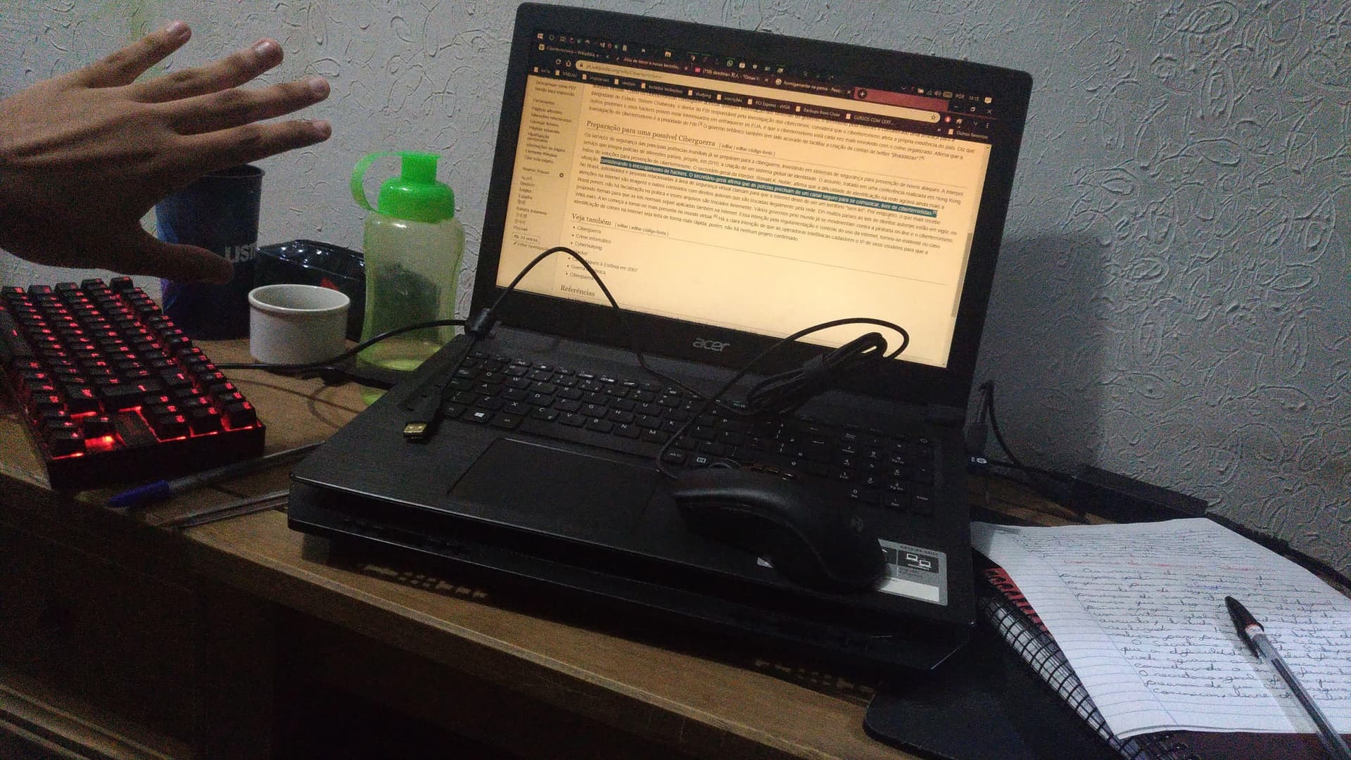 Setup em 17 de novembro de 2019