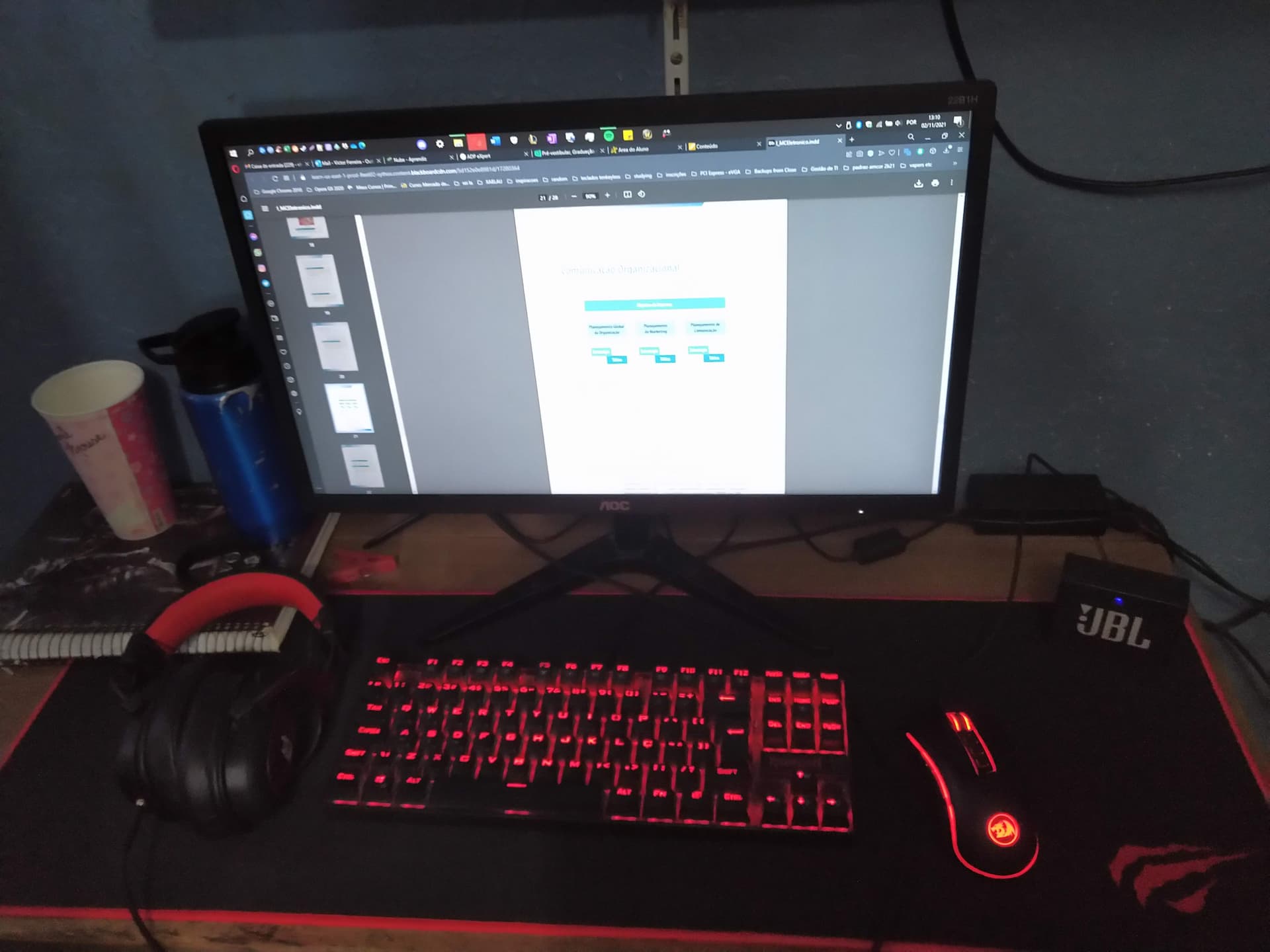 Setup em 02 de novembro de 2021